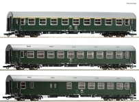 Roco 6200028 - H0 - 3-tlg. Set 1 Personenwagen, DR, Ep. IV